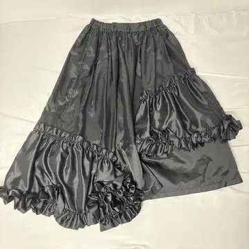 noirkeininomiya 블랙 롱 스커트