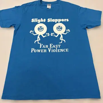 [ used ] SLIGHT SLAPPERS 티셔츠 L 스라이트 슬래퍼즈