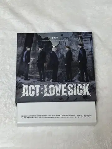 TXT 투바 ACT:LOVE SICK IN Seoul DVD
