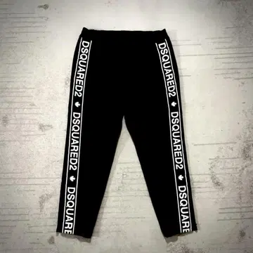구하기 어려움 DSQUARED2 Hockney Pant 빅 로고 38