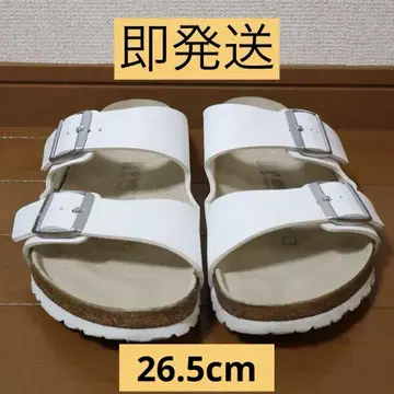 새상품급 [ 26.5cm ] 빌켄 BIRKEN STOCK 샌들 화이트