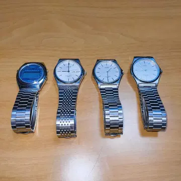 CASIO 손목시계 4세트 배터리 방전