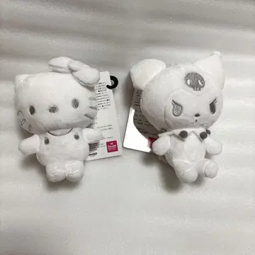 아베일 헬로키티 쿠로미 마스코트 참 화이트 봉제 인형