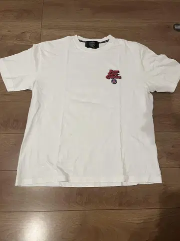 PARIS SAINT-GERMAIN 애니메이션 로고 T셔츠 화이트 XXL