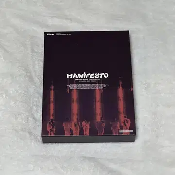 ENHYPEN MANIFESTO 라이브 DVD 초회 한정판