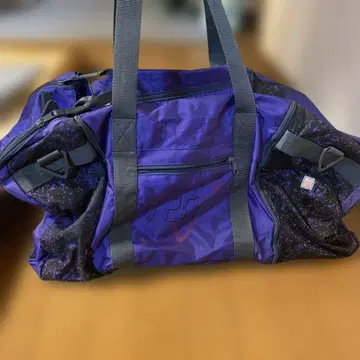 보라색 다기능 포켓 보스턴백