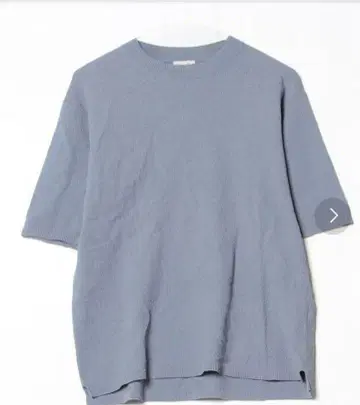 steven alan 블루 니트 반팔 스웨터 S 썸머 니트