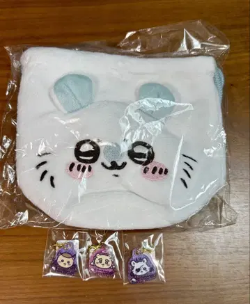 치이카와 (먼작귀) 모몽가 페이스 복조리 & 참 3세트