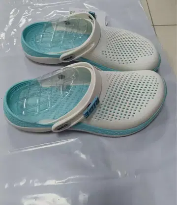 Crocs 클로그 샌들 화이트/블루 EUR42-43