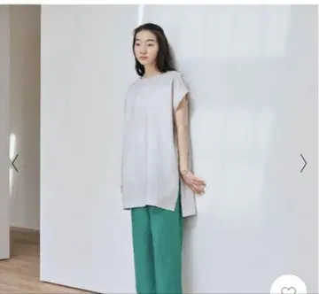 나카가와 마사시치 상점 린넨 썸머 튜닉