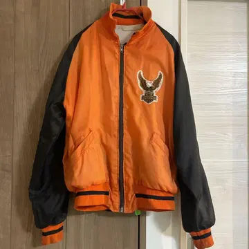 Harley Davidson 자켓 오렌지/블랙