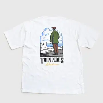 SIESTA TWIN PEAKS Explorer T 셔츠 화이트
