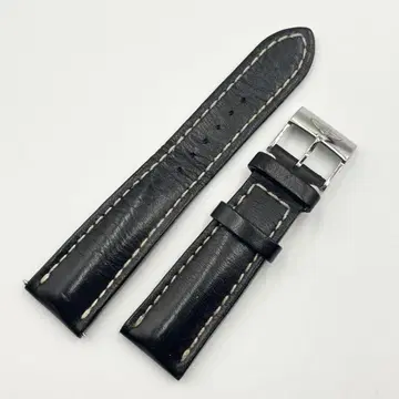 BREITLING 브라이틀링 가죽 벨트 네이비