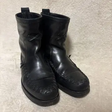 초레어 Stefan Cook ankle boots 블랙 가죽 43