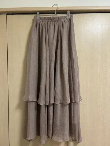archives 롱 스커트 베이지