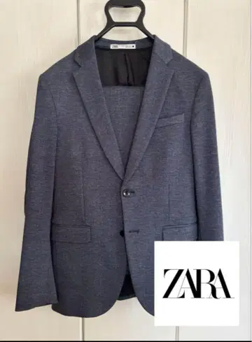 ZARA 블루 그레이 수트 상하의 세트 S 사이즈 상당