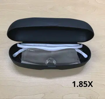 미사용 새상품 하즈키 루페 라지 1.85X 화이트