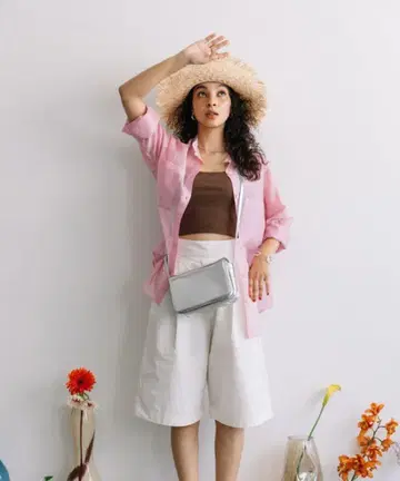 beaure 플랩 스퀘어 숄더