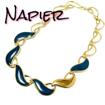 희귀 빈티지 빅 사이즈 목걸이 네이피어 골드 Napier 레어
