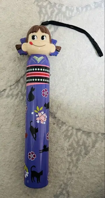 페코짱 보라색 접이식 우산