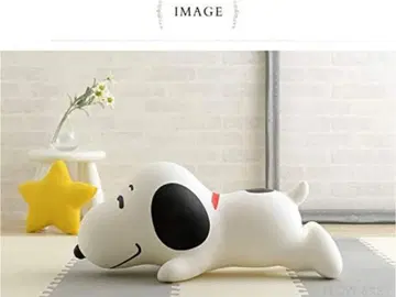 스누피 모자 꽁지 SNOOPY 아이데스 벌룬토이