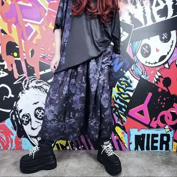 NieR DARK ROSE FANTASIA SAROUEL PANTS