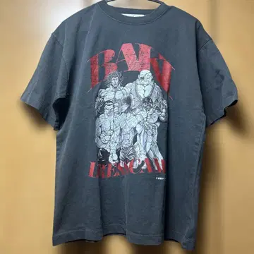 새상품 M 드레스 캠프 바키 콜라보 집합 헤짐 T셔츠