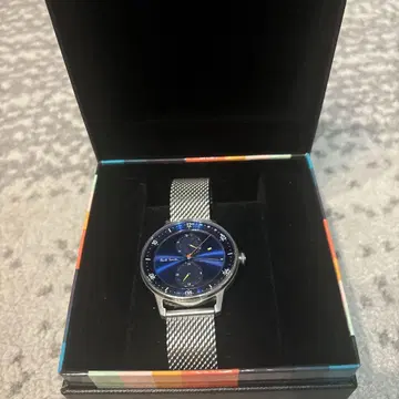 Paul Smith 파랑 메쉬 밴드 손목시계