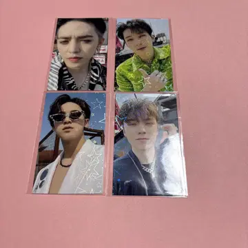 SEVENTEEN 힙합팀 라키드 로 4매 세트