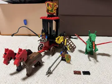 LEGO 올드 레고 성 시리즈 매직 드래곤 6056 드래곤 카트