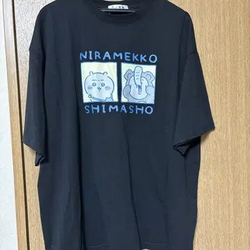 치이카와 노려보기 T셔츠 악몽