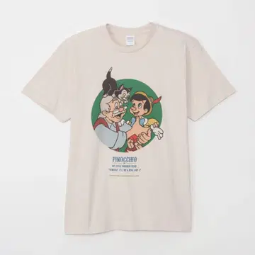 새상품급 Disney 피노키오 반팔 티셔츠 L