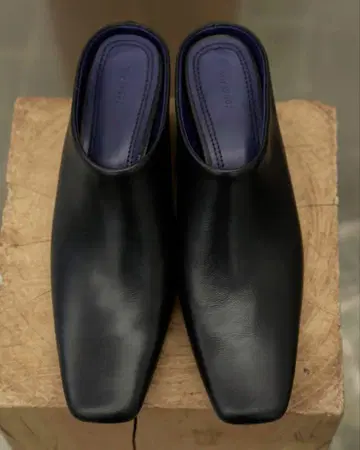 todayful Squaretoe Leather Sabot