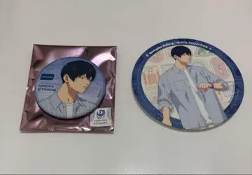 망각 배터리 카페 소프맙 특전 코스터 캔뱃지 키요미네 하루카
