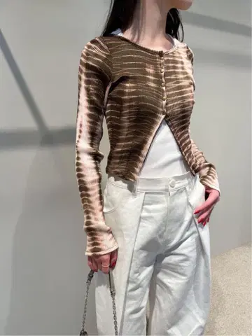 2024SS 타이다이 코튼 숏 가디건 BACCA