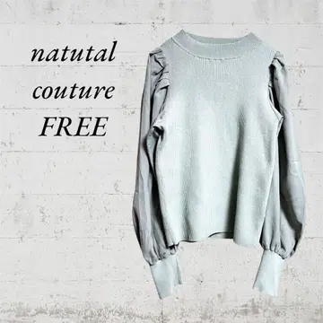 [ natural couture ] [프리] 벌룬 슬리브 오샤레