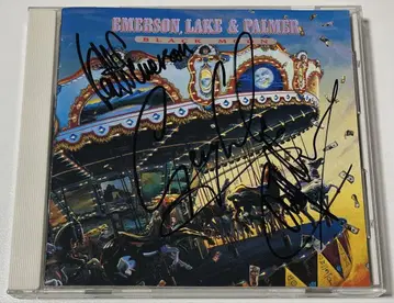 Emerson, Lake & Palmer Black Moon 사인 포함