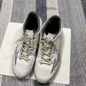 MIZUNO ALPHA 화이트 신발 24cm