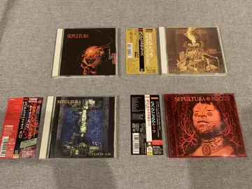 레어! 국내반! SEPULTURA / 세파라 CD 4장 세트