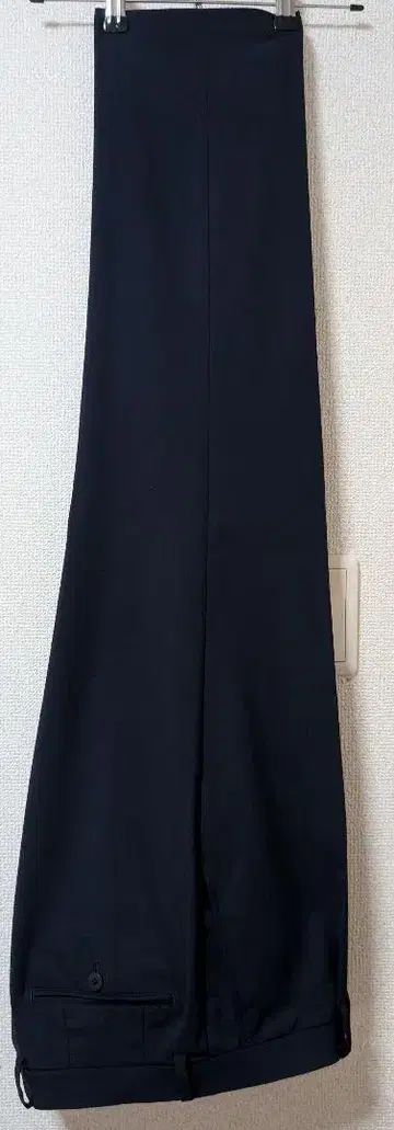 TRAVELER LIGHT WASH / 원턱 팬츠 네이비 무지