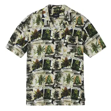 HUF 420 알로하 셔츠 Green Thumb