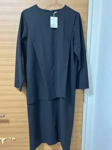 변형 블랙 원피스