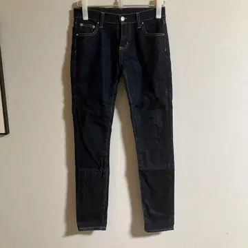HYSTERIC GLAMOUR 인디고 스키니 데님 26
