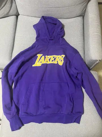 Lakers Jordan 후드티 보라색