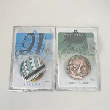 ONE PIECE 캔뱃지 & 특제 홀더 컬렉션 조로 킬러