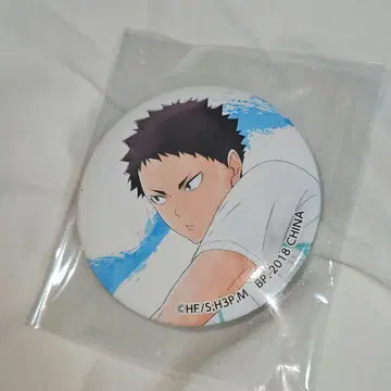 하이큐 제일복권 시합의 숨결 라스트원 캔뱃지 이와이즈미 하지메