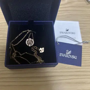 스와로브스키 댄싱 스톤 댄싱 목걸이