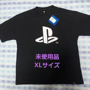 PlayStation XL 사이즈 블랙 빅 로고 티셔츠