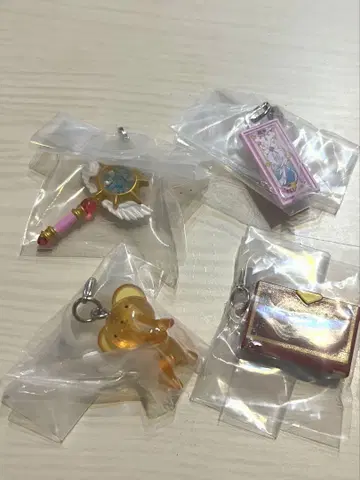 카드캡터 사쿠라 메지루시 액세서리 2 케로 클리어 카드 꿈의 지팡이