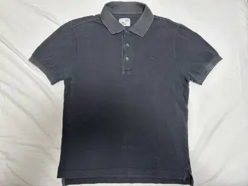 LACOSTE 빈티지 워시 피케 셔츠 사이즈 2 일본제 블랙
